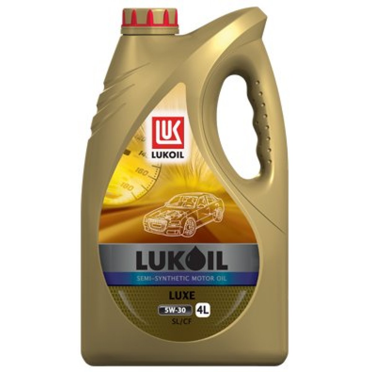 LUKOİL SEMİ-SYNTHETİC MOTOR OİL LUXE 5W-30 4 lt.
